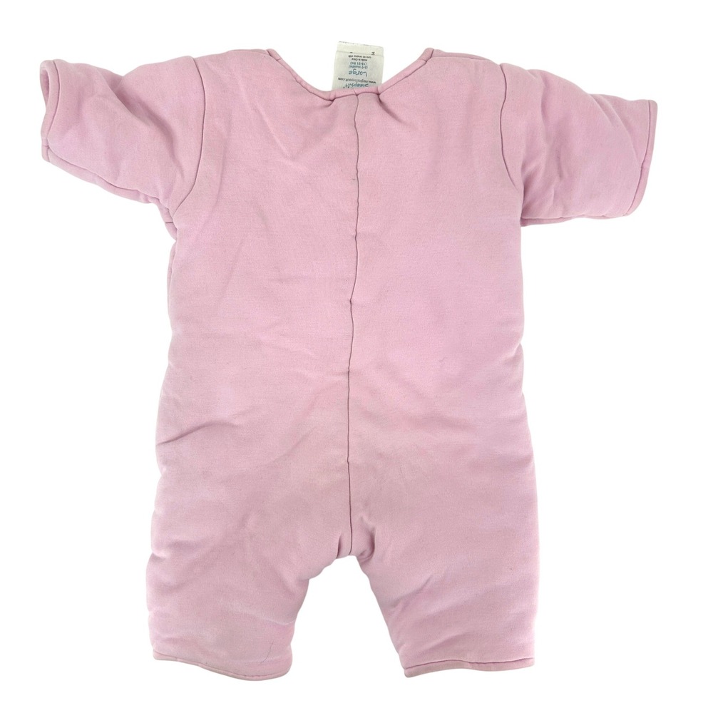 Baby Merlin's Magic Sleepsuit Pink Cotton 6-9 Months 18-21 lbs Large - Picture 4 of 7